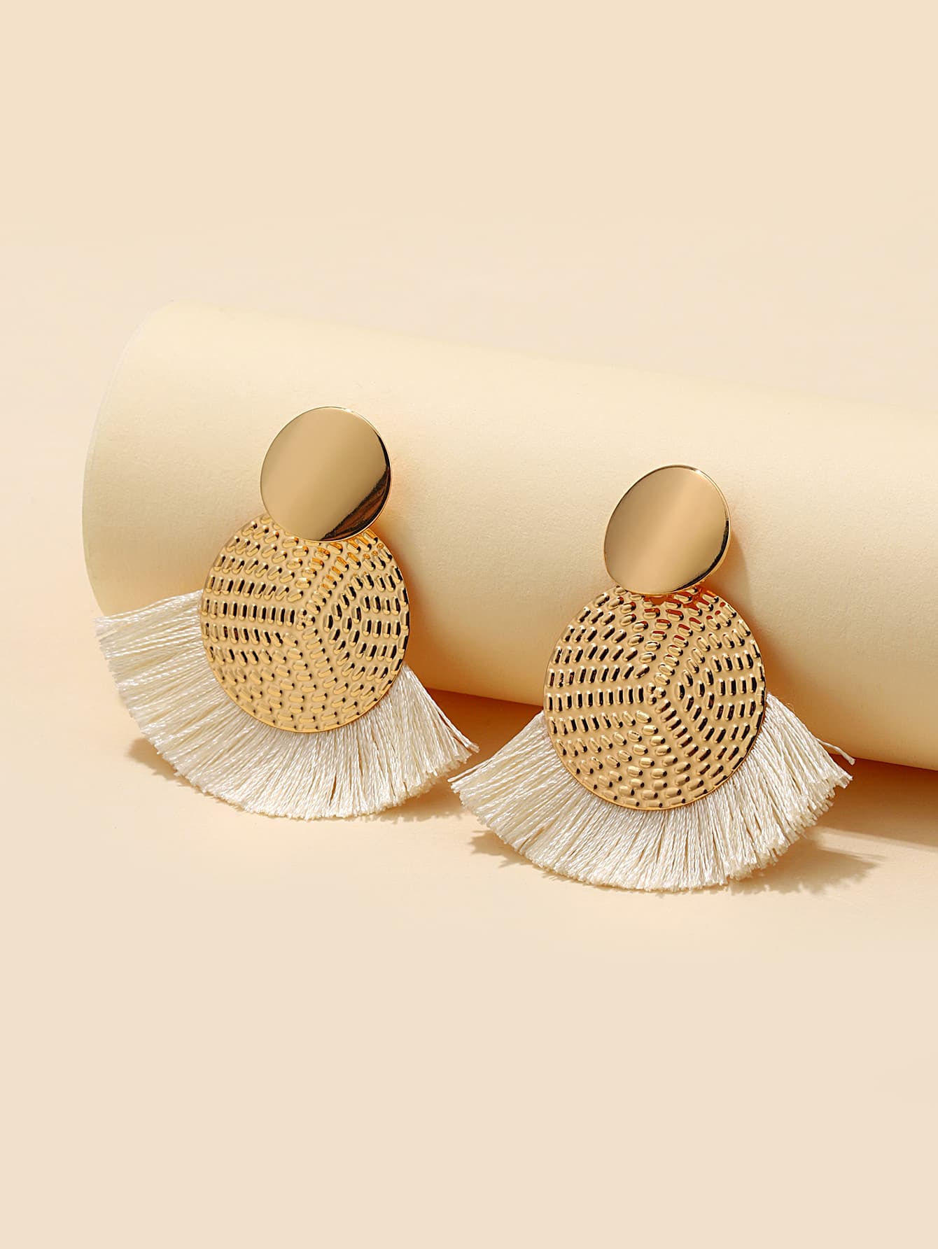 Tua trang trí hoa tai hình tròn thả - Xem 1