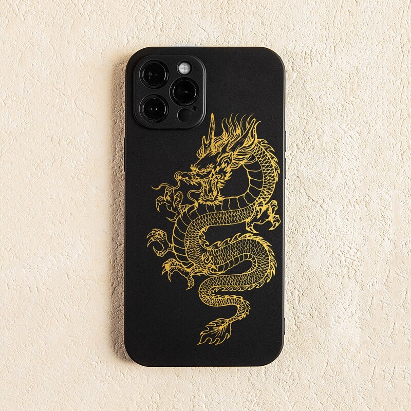 

Dragon Pattern Phone Case, Multicolor