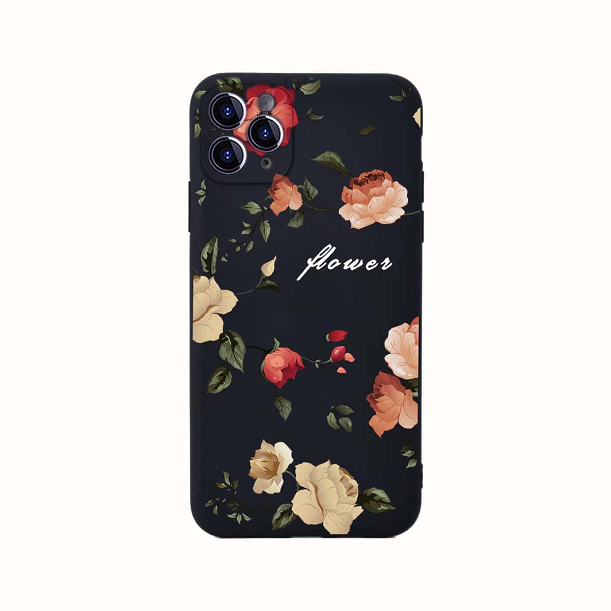 

Rose Pattern Phone Case, Multicolor