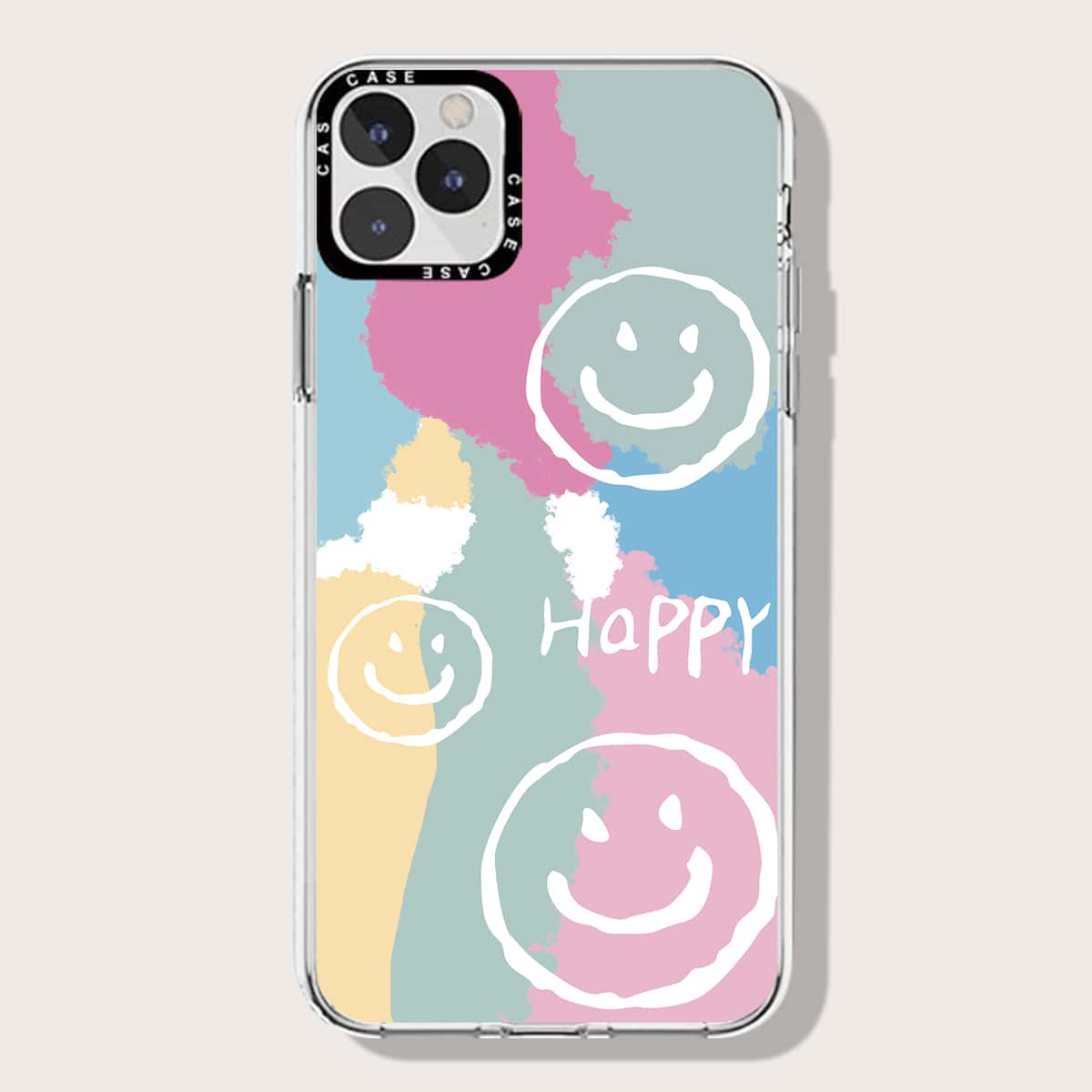 

Cartoon Graphic Phone Case, Multicolor