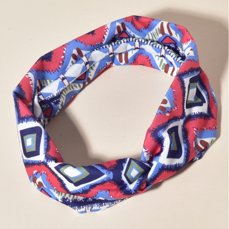 

Geo Graphic Hair Band, Multicolor