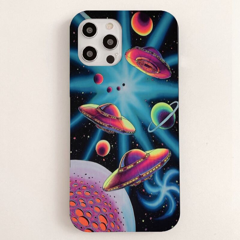 

Space Pattern Phone Case, Multicolor