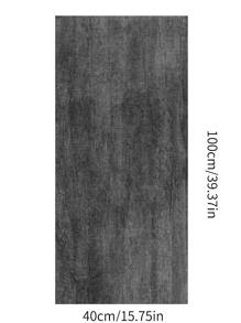 1 件纯色防水墙纸，现代 PVC 墙胶卷，用于家庭装饰，翻新贴纸剥离墙板，墙纸，壁纸，春季装饰物品让您的家焕然一新，拉玛装饰贴纸 - 深灰色 - 查看 2