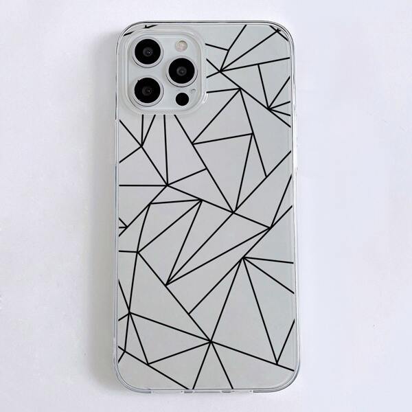 

Geometric Pattern Phone Case, Clear