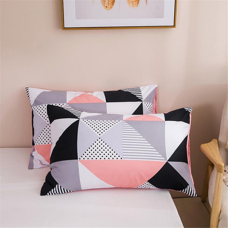 

1pc Geometric Pattern Pillowcase Without Filler, Multicolor