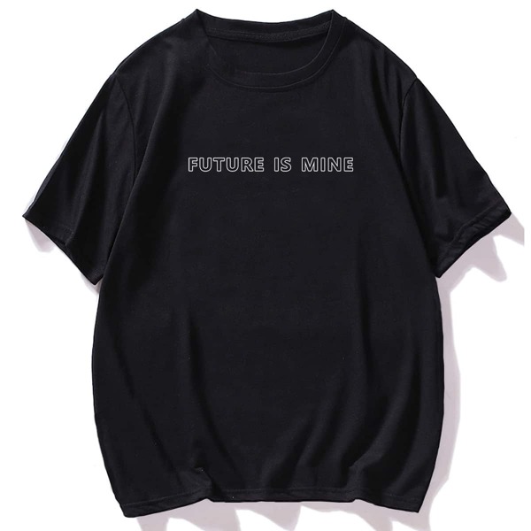 

Men Slogan Graphic Short Sleeve Tee, Black