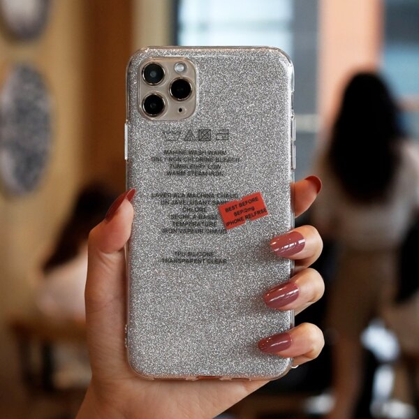 

Tag Print Phone Case, Multicolor