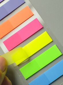 1入組標籤便利貼 - 彩色 - 查看 3