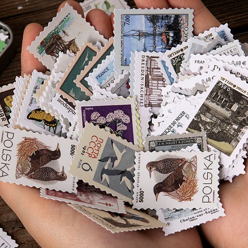 

60pcs Mixed Pattern Random Sticker, Multicolor