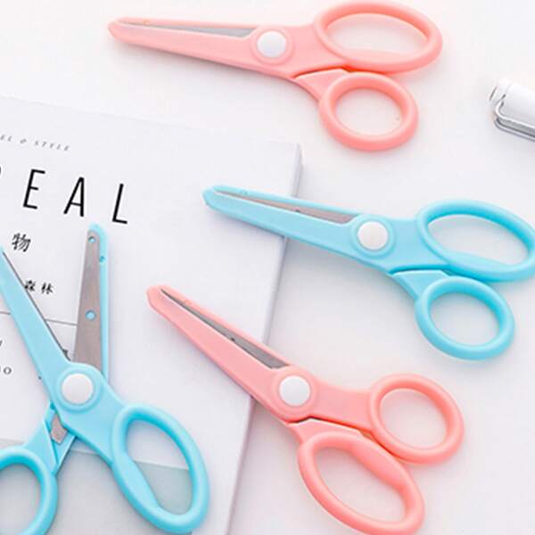 

1pc Random Color Art Scissors, Multicolor