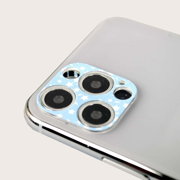 

Star Pattern Camera Lens Protector, Blue