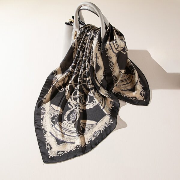 

1pc Graphic Bandana, Multicolor