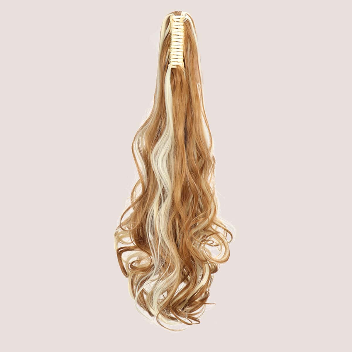 

Long Curly Ponytail Extension With Claw, Multicolor
