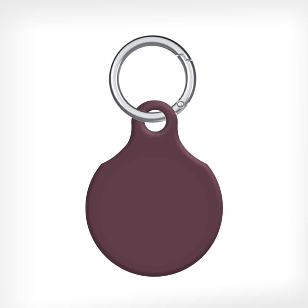 

Силиконовый чехол для Apple Airtag, Бургундия