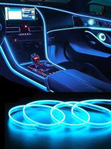 1 cái đèn xe hơi Led - Màu xanh bạc hà - Xem 5