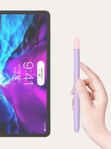 矽膠手機殼通用於 Apple Pencil一代 - 紫色 - 查看 2