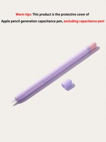 矽膠手機殼通用於 Apple Pencil一代 - 紫色 - 查看 4