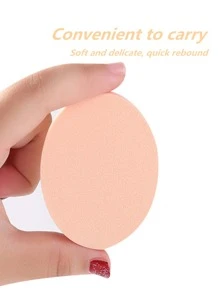 10 Packs Latex Round Flat Puffs (Random Color Shipped) Beauty Sponge For Perfect Foundation Coverage, Makeup Sponge, This Makeup Sponge Does Not Absorb Foundation, Best For Liquid And Cream Makeup Products,Makeup,Cheap,Room Decor,Vanity,Travel,Bedroom,Makeup Accessories,Puff,Makeup Blender,Powder Puff,Makeup Sponge,Cheap,Stocking Stuffers,Makeup,Makeup Tools,Cheap Stuff,Gifts,Gifts For Women,Christmas Gifts