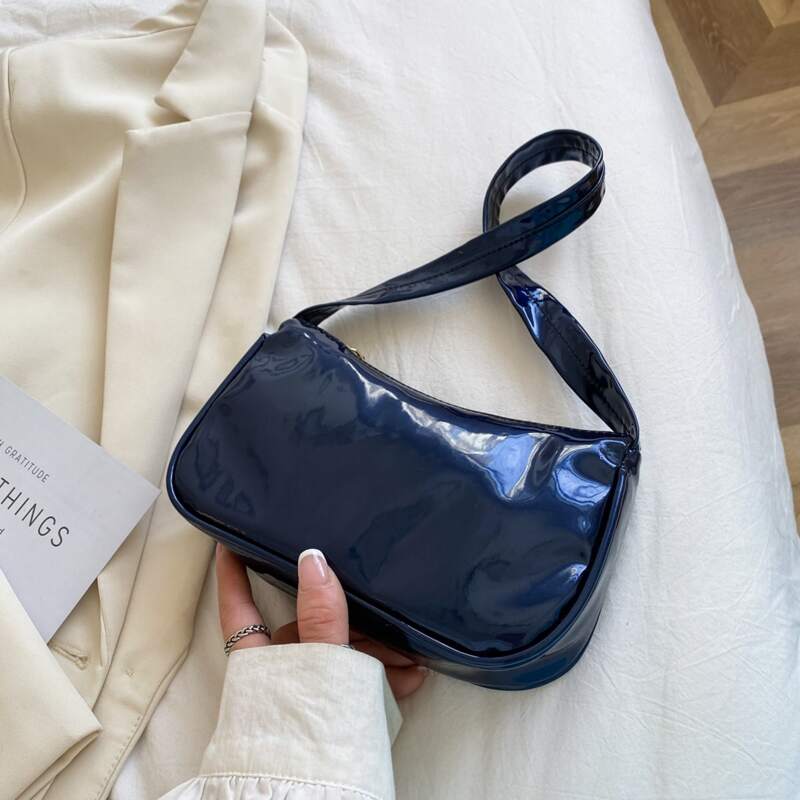 

Minimalist Baguette Bag, Blue