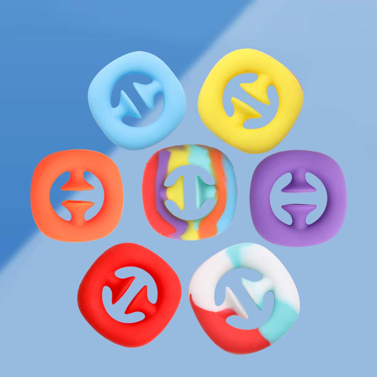 

1pc Random Color Decompression Toy, Multicolor