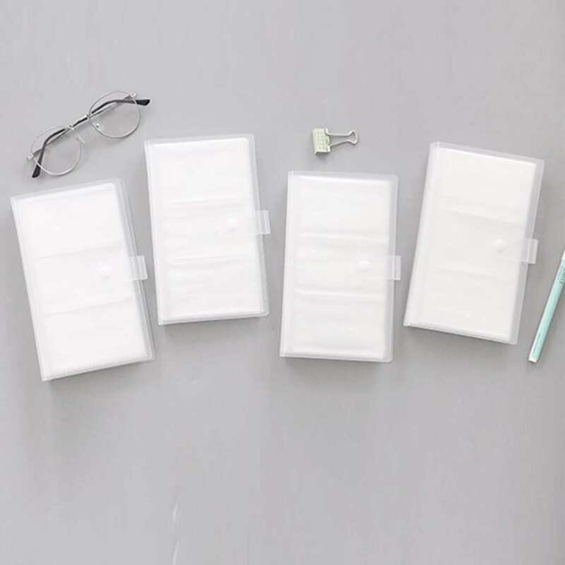 

1pc Card Storage Booklet, Clear