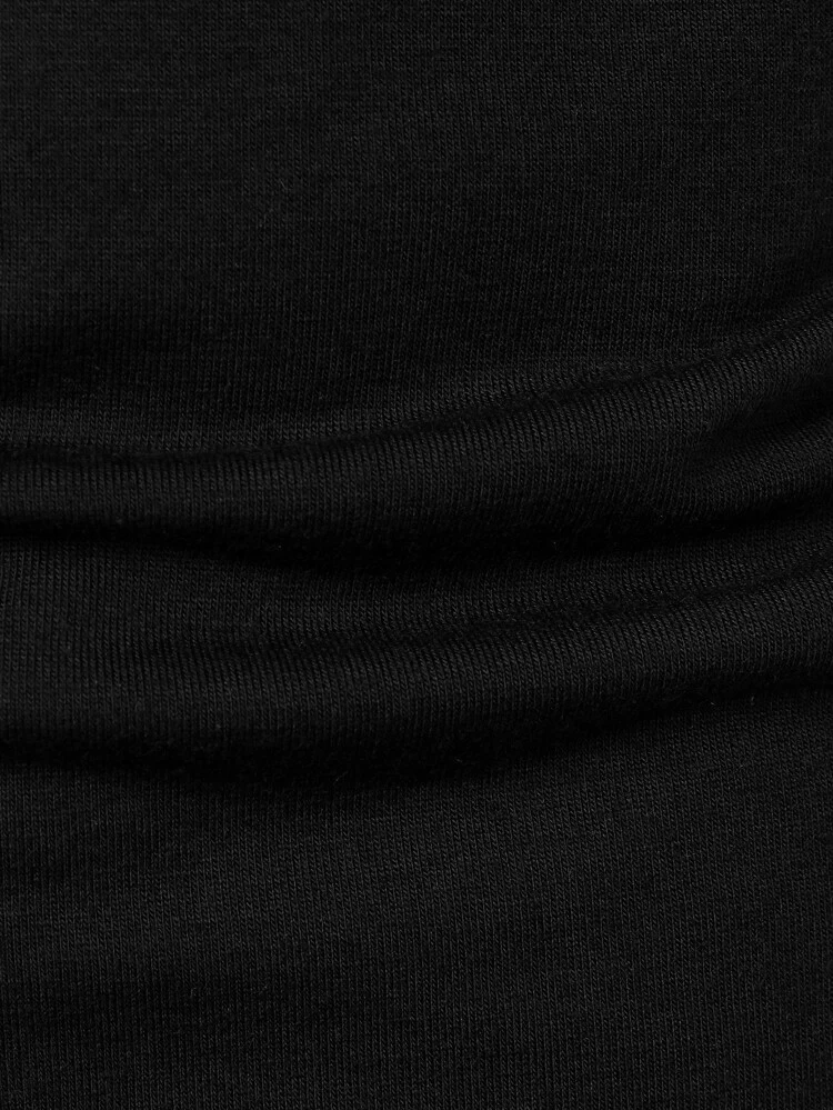 Men Contrast Binding Polo Shirt, Black And Red Polo Shirt, Men Golf Shirt, Short Sleeve Polo Shirt