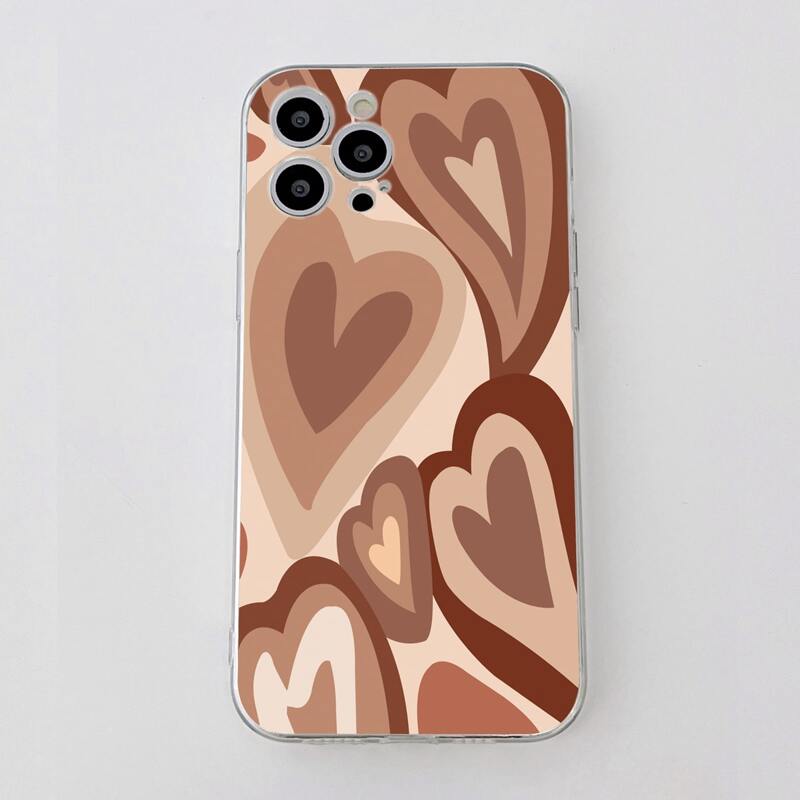 

Heart Pattern Phone Case, Multicolor