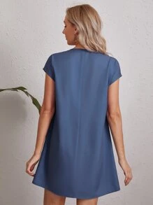 EMERY ROSE Vestido túnico con estampado floral - Multicolor - Ver 2