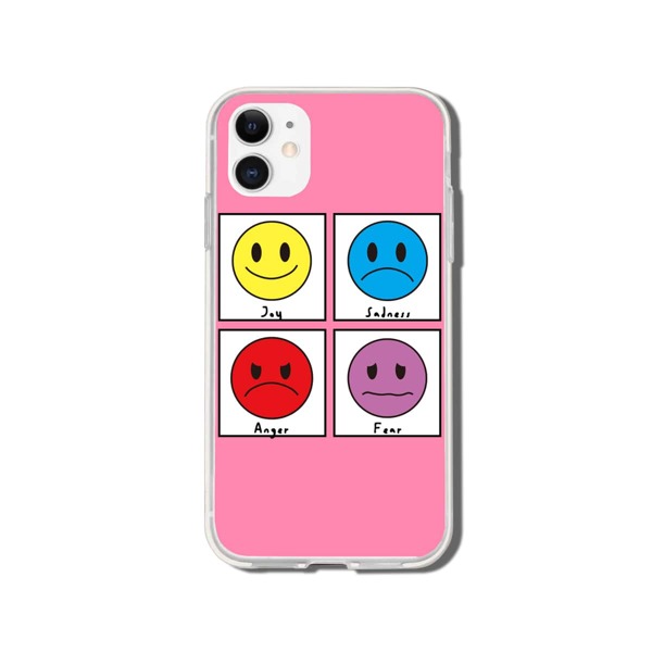 

Cartoon Face Phone Case, Multicolor