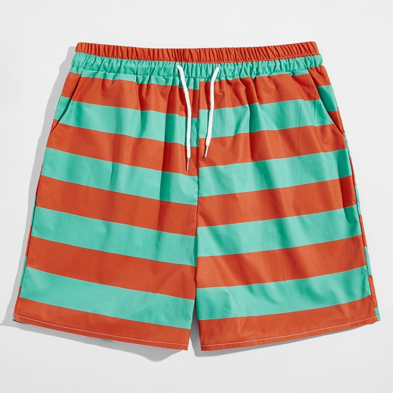 

Guys Striped Drawstring Shorts, Multicolor
