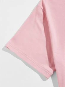 Brooksart 街頭繪圖 萬聖節男士上衣 - 淺粉色 - 查看 3