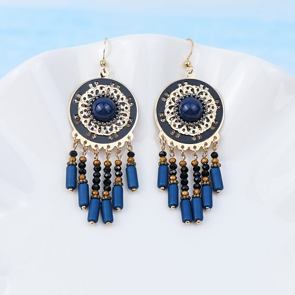 

Bead Drop Earrings, Multicolor