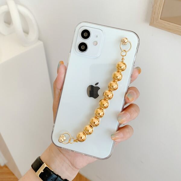 

Clear Hand Strap Phone Case