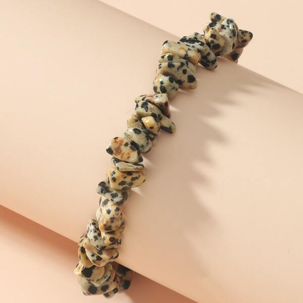 

Stone Beaded Bracelet, Multicolor