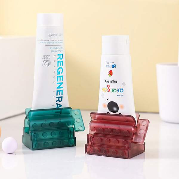 

1pc Random Manual Toothpaste Squeezer, Multicolor