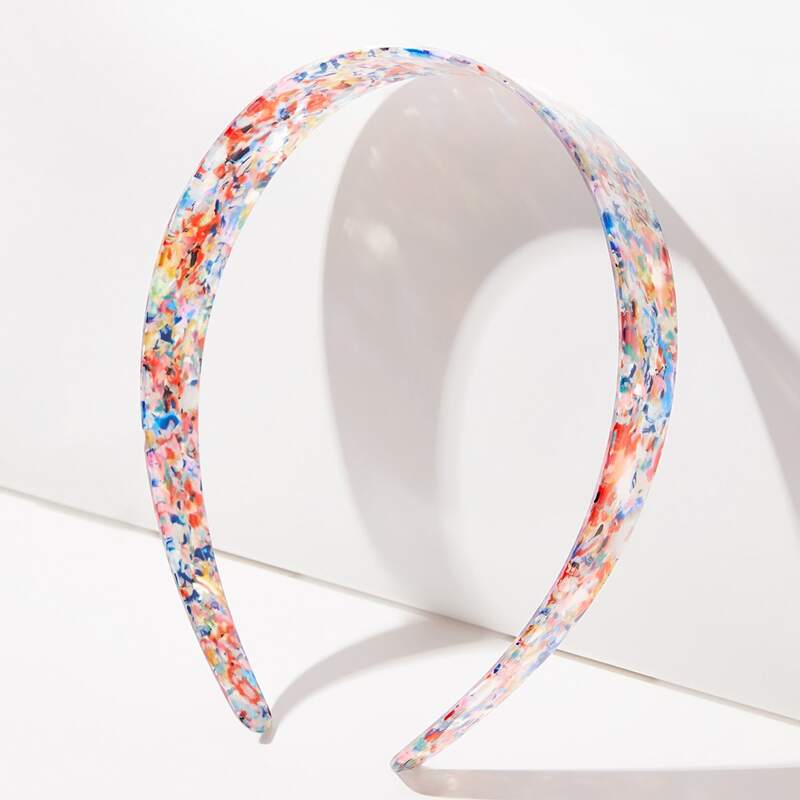 

Acrylic Hair Hoop, Multicolor