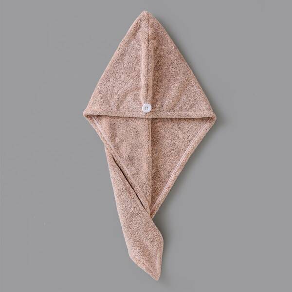 

Plain Hair Drying Cap, Pink