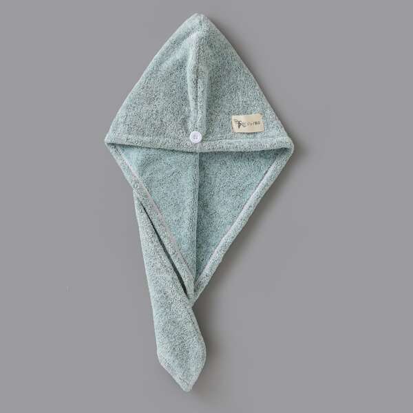 

Plain Hair Drying Cap, Green