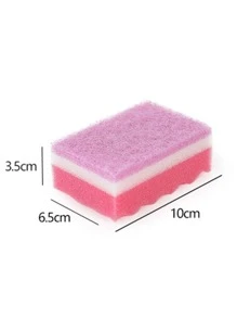 1pc Random Color Cleaning Sponge - Multicolor - View 2