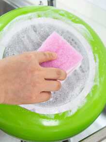 1pc Random Color Cleaning Sponge - Multicolor - View 4
