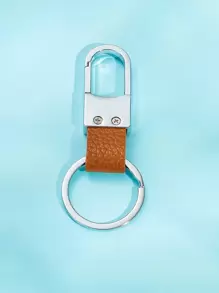 Chuỗi khóa tối giản dành cho nam - Bạc - Xem 1