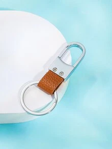 Chuỗi khóa tối giản dành cho nam - Bạc - Xem 2