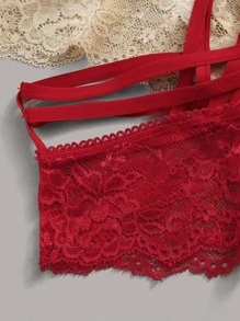 5pack Floral Lace Panty Set Lingerie - Multicolor - View 5