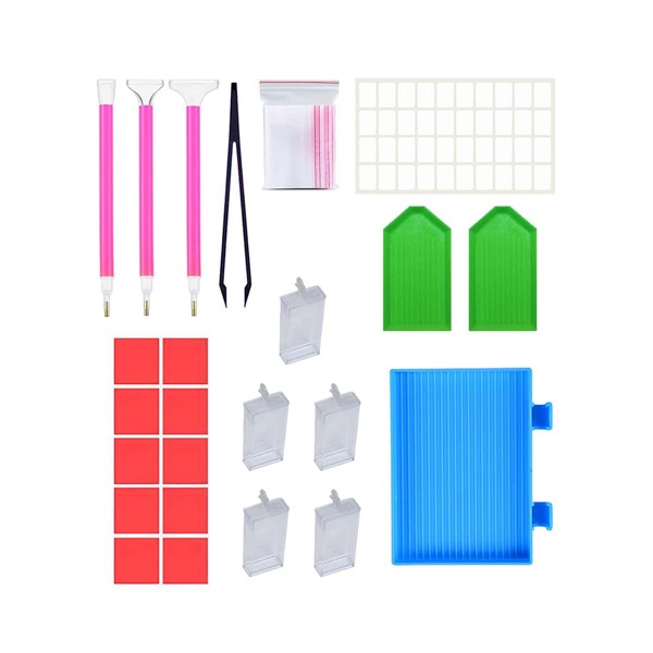 

43pcs DIY Diamond Painting Tool, Multicolor