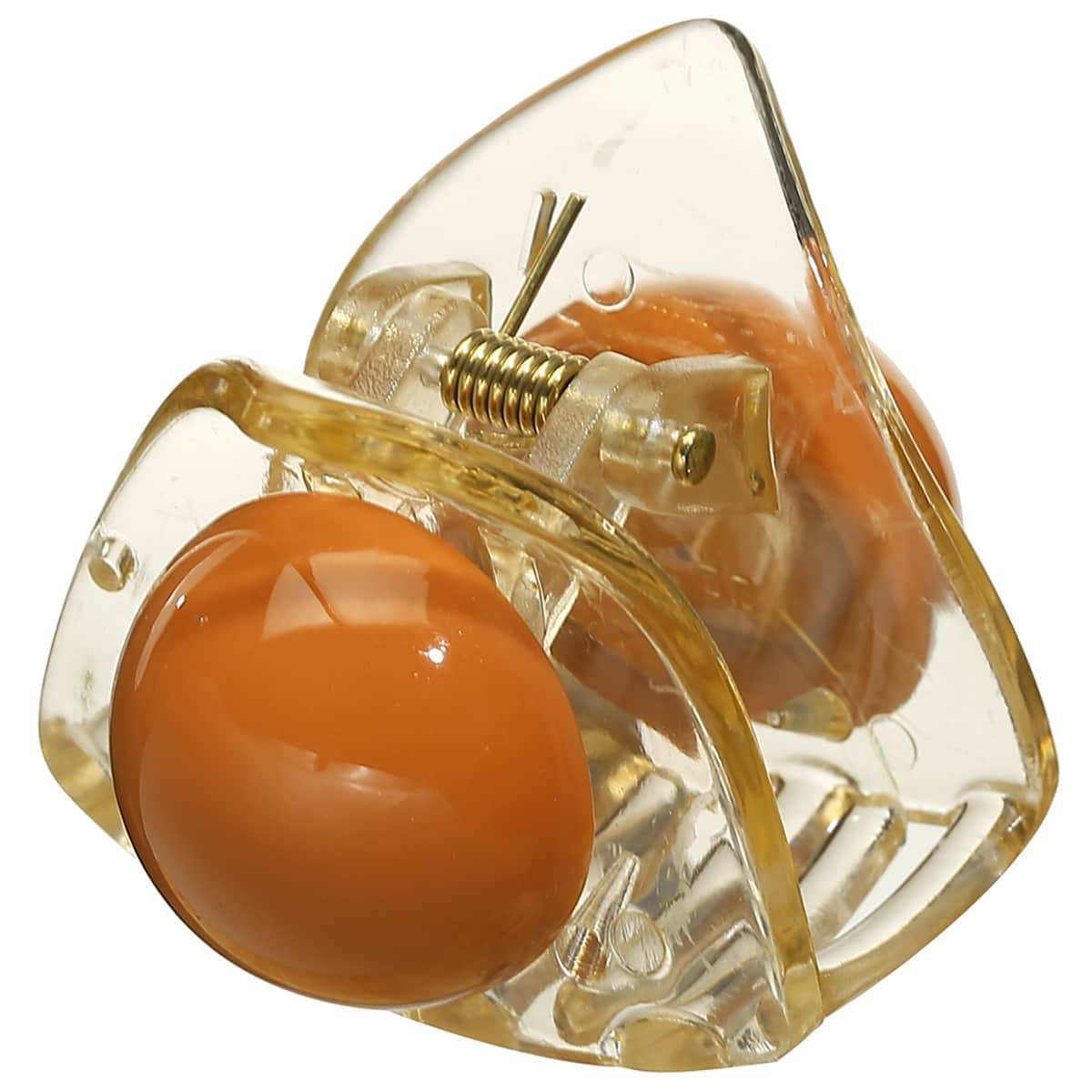 

1pc Simple Hair Claw, Orange