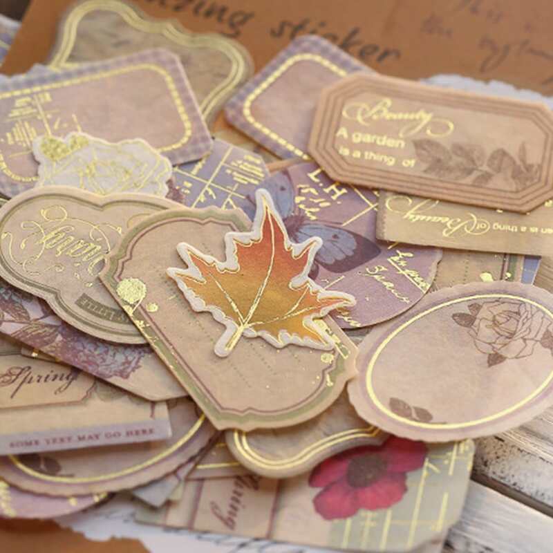 

40pcs Mixed Pattern Random Sticker, Multicolor