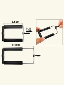 Mobile Phone Holder Flexible Octopus Tripod Bracket For Mobile Phone Camera Selfie Stand Monopod Support Photo Remote Control - Black - View 7