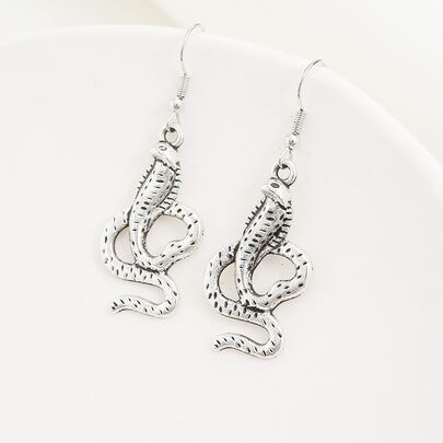 Snake Drop Earrings