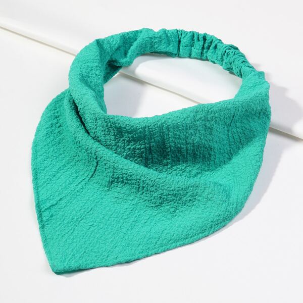

Plain Hair Band, Green