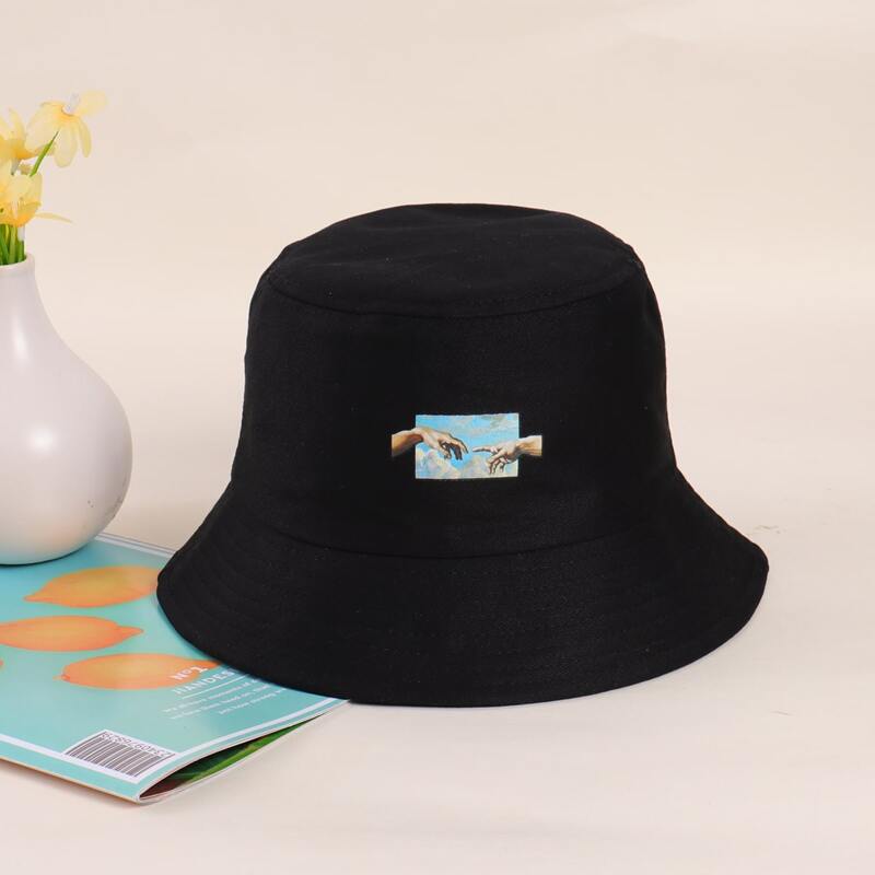 

Graphic Bucket Hat, Black